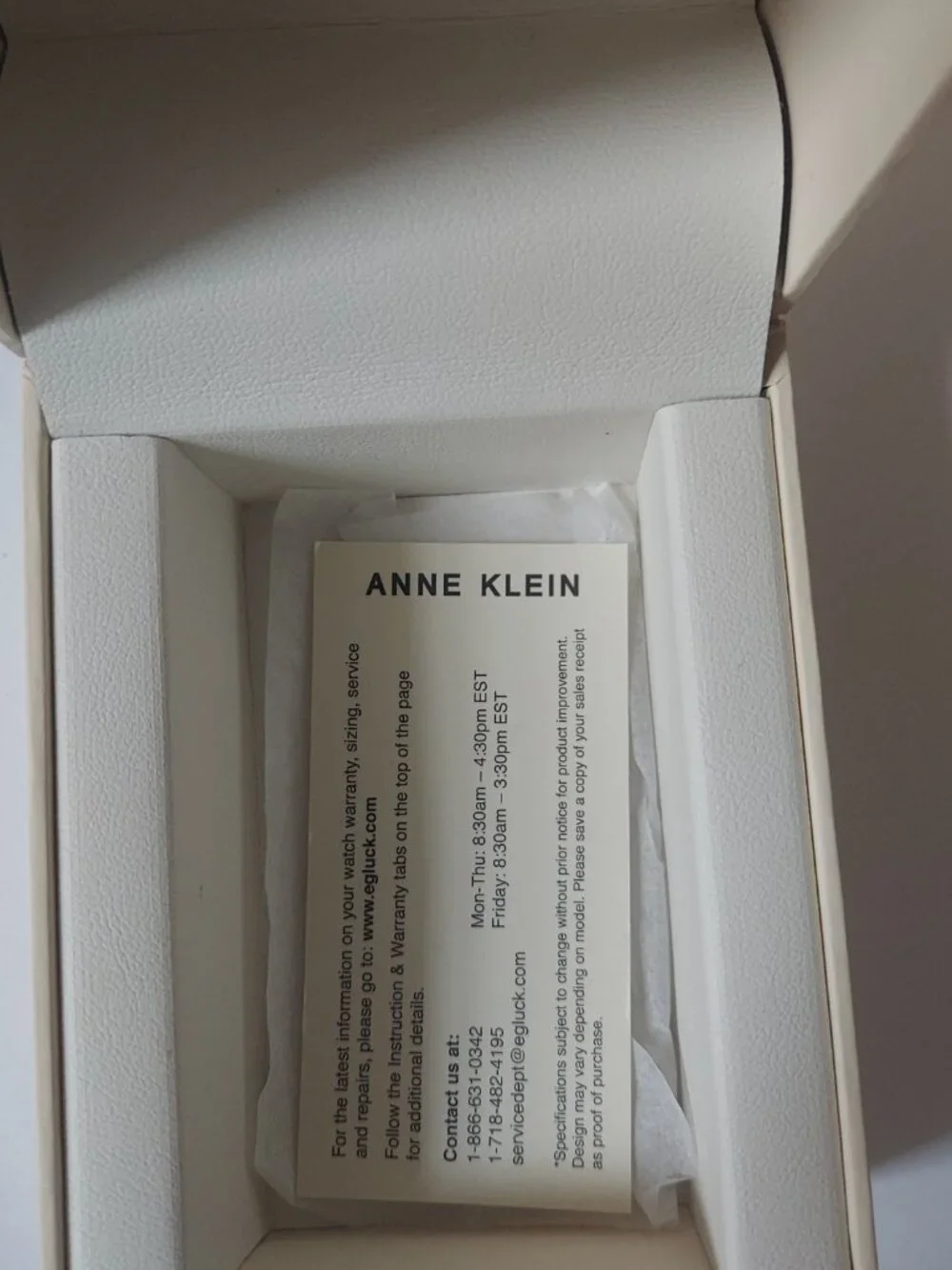 Classic Women’s Anne Klein Watch - Gold & Tan - New condition